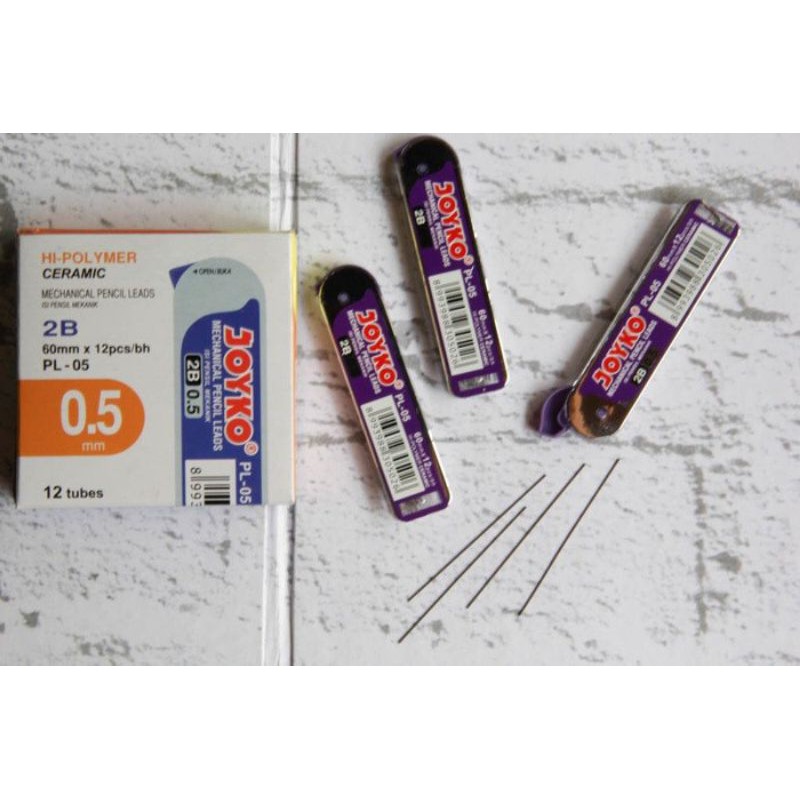 

Isi Pensil Mekanik 2B 0.5 Per Tube