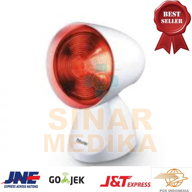 LAMPU INFRA MERAH BEURER . INFRARED BOHLAM PHILIPS , INFRAMERAH / RED UNTUK NYERI OTOT / LBPP