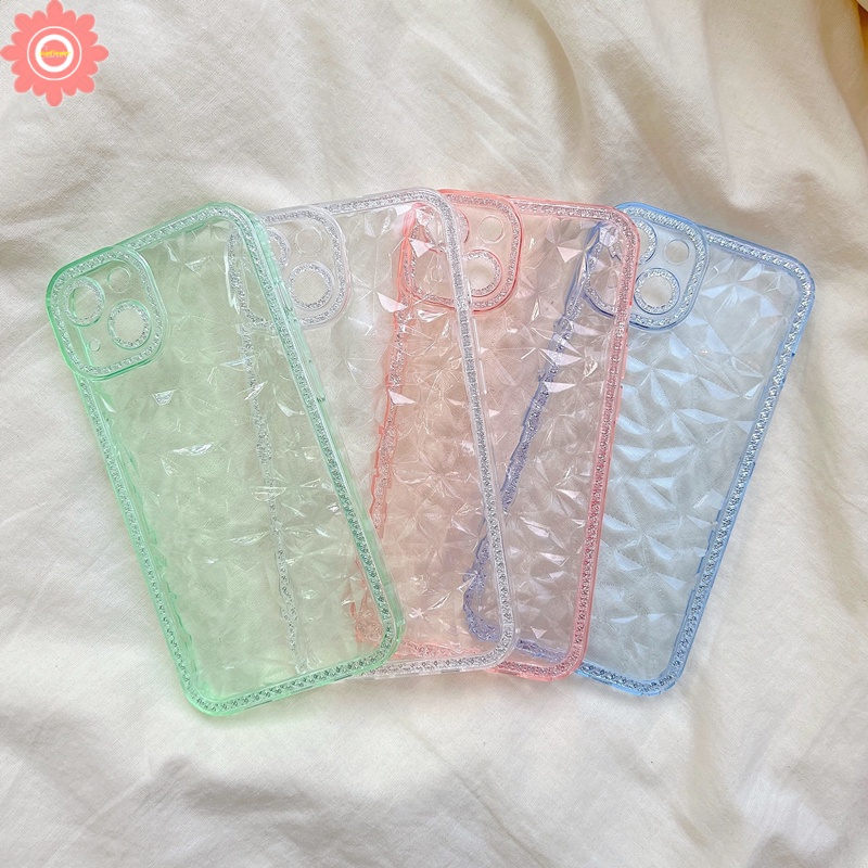 Soft Case TPU Motif Berlian Glitter Untuk IPhone 6 6s 7 8 Plus 7plus 11 8plus XR X XS Max 14 14Pro 14 Max SE 2020