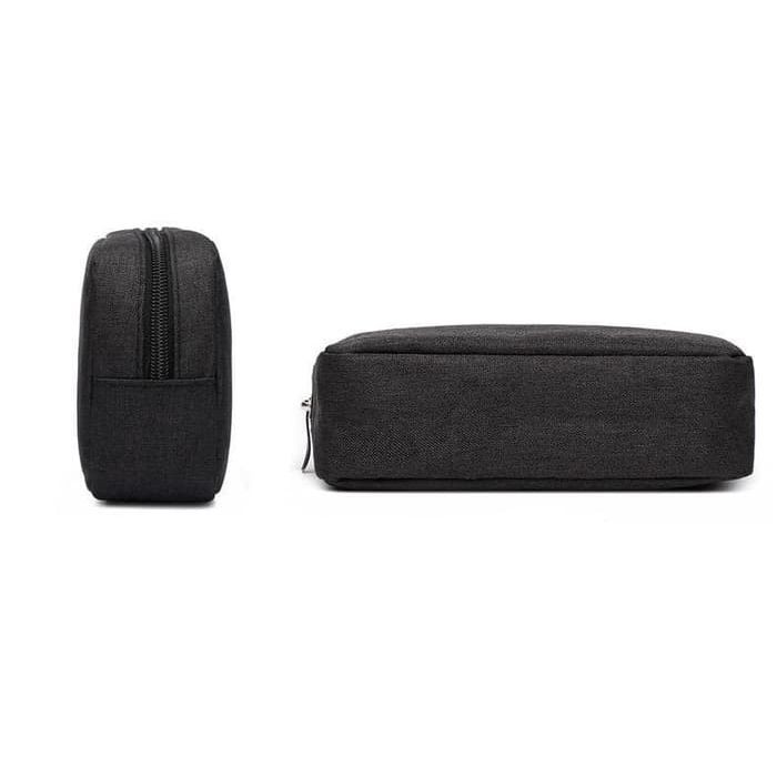 Pouch adaptor Laptop charger size L waterproof - Black