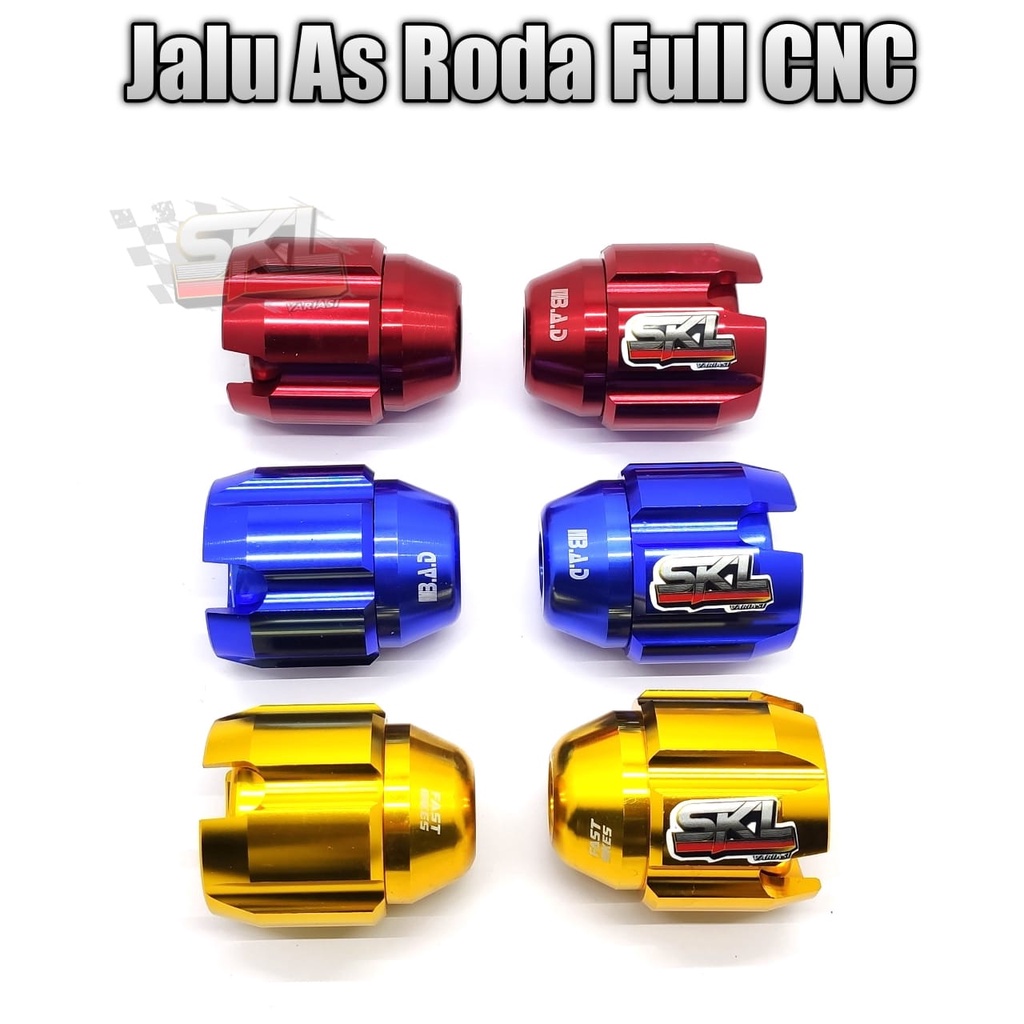 Jalu As Roda Full Cnc Jalu As Jumbo Jalu As Variasi Monel As Cnc Jalu Motor