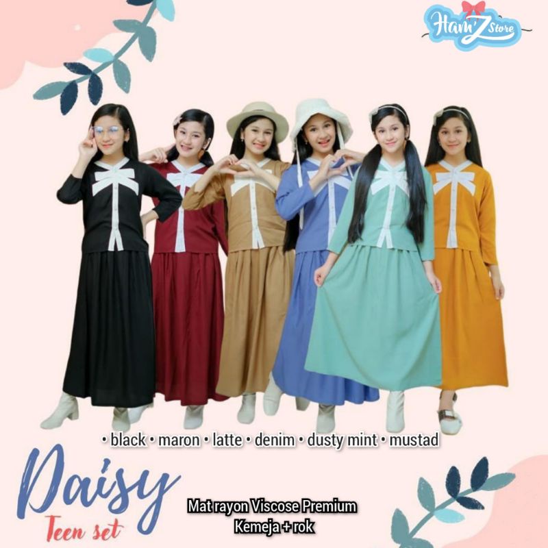 DAISY teen skirt / setelan Rok remaja ori aeraaque