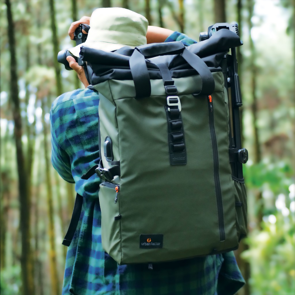 LANSPRESADO ARMY |Urban Factor x FORIND|Tas Ransel Punggung Ori Bag Pria Wanita Backpack Baru Besar