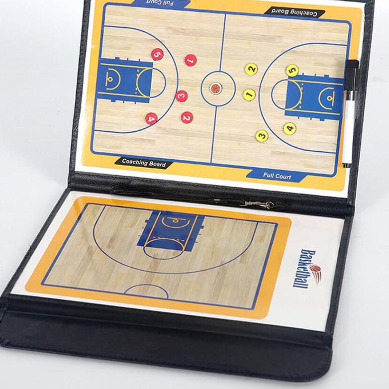 Obral Belanja Papan Strategi Basket Pelatih Basket Papan Taktik Pelatihan Coach Board Strategy Clipboard Training