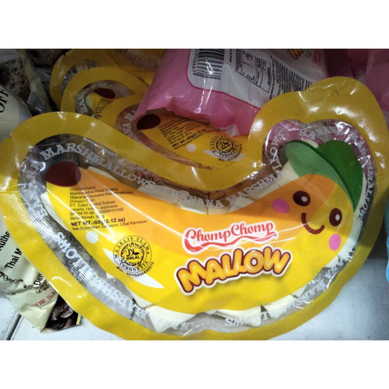 

marshmallows rasa pisang