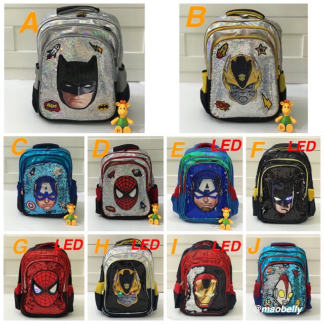  Tas  Sekolah  Anak  Cowok  Tas  Anak  TK  SD Tas  Sekolah  