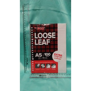 

Refil Isi Kertas Binder Kecil Loose Leaf File A5 100 Bolong Campus Bagus Murah READY STOCK