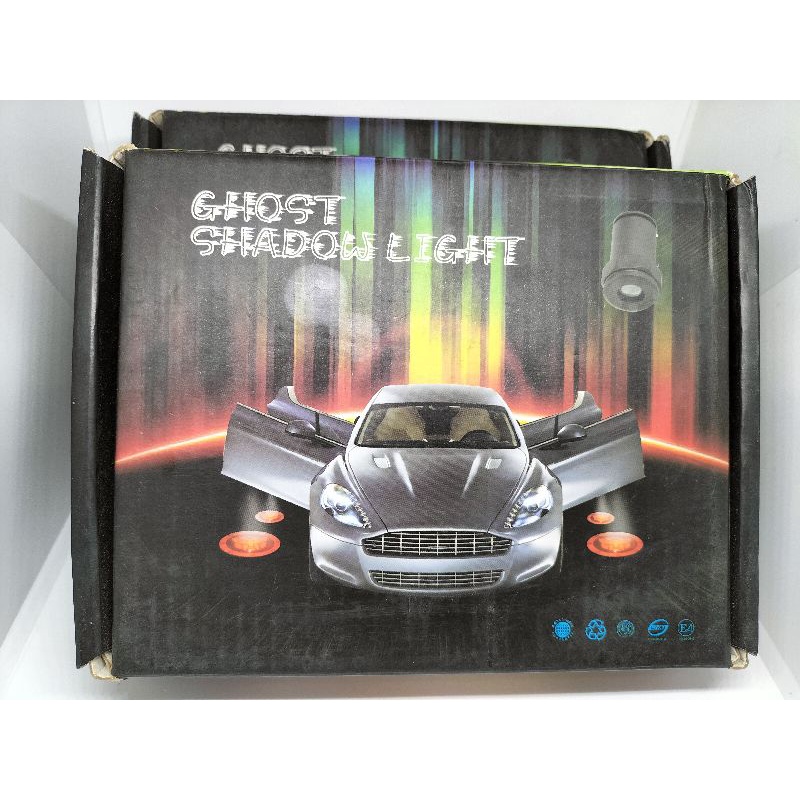 variasi lampu pintu mobil shadow light