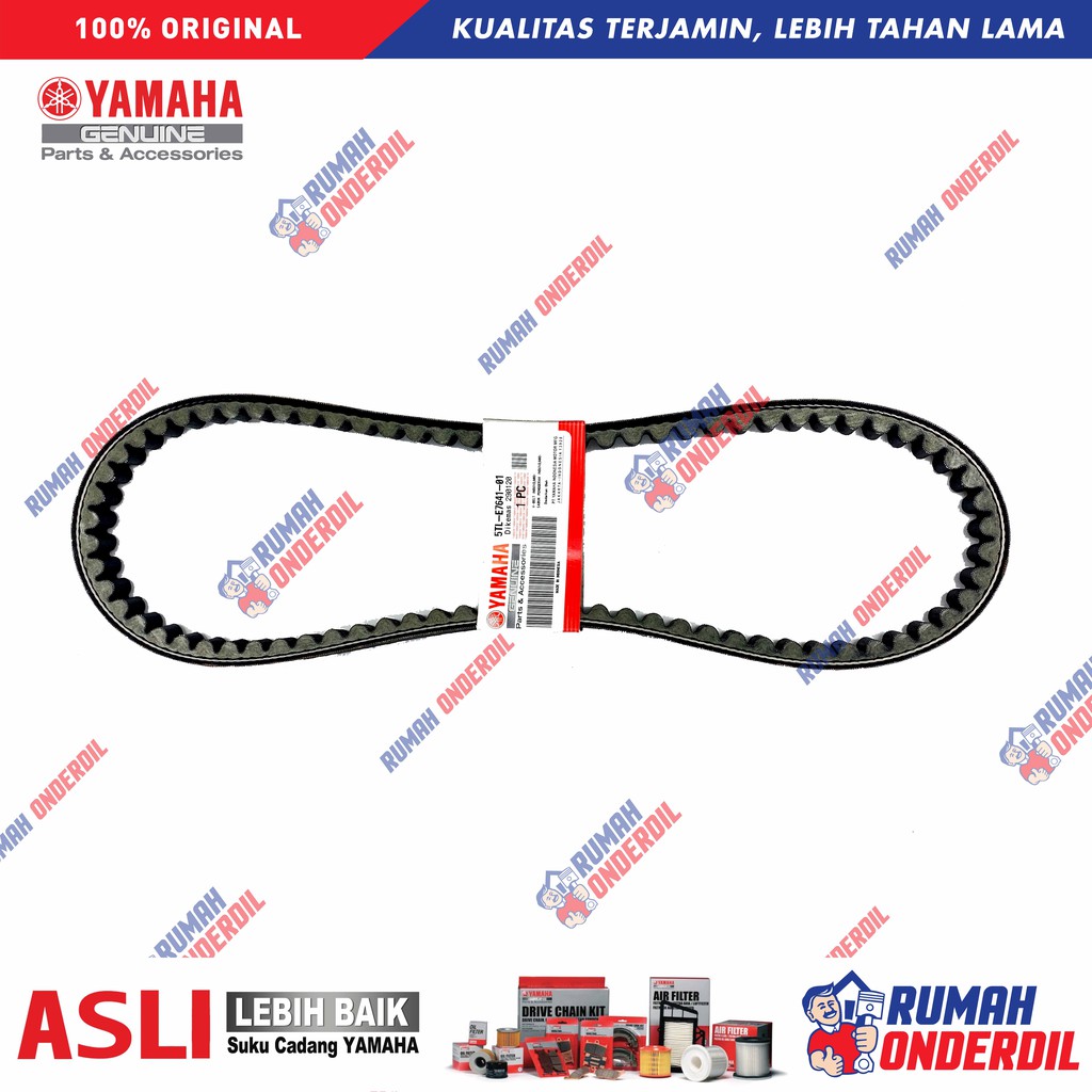 VANBELT VAN BELT DRIVE MIO FINO NOUVO MIO SOUL ORIGINAL YAMAHA 5TL