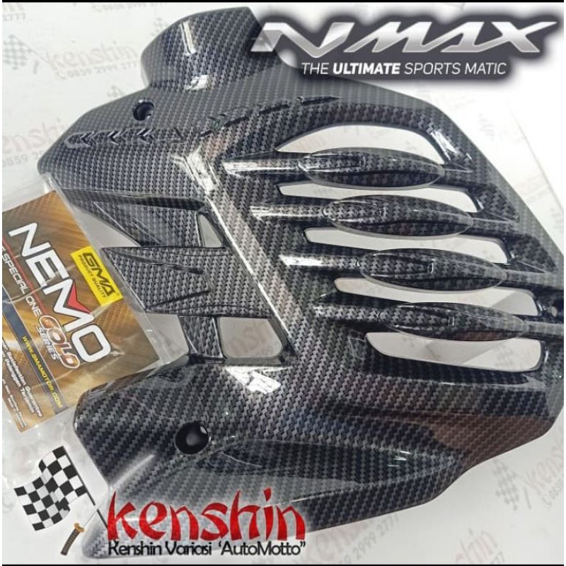 cover radiator yamaha all new nmax 2020 carbon