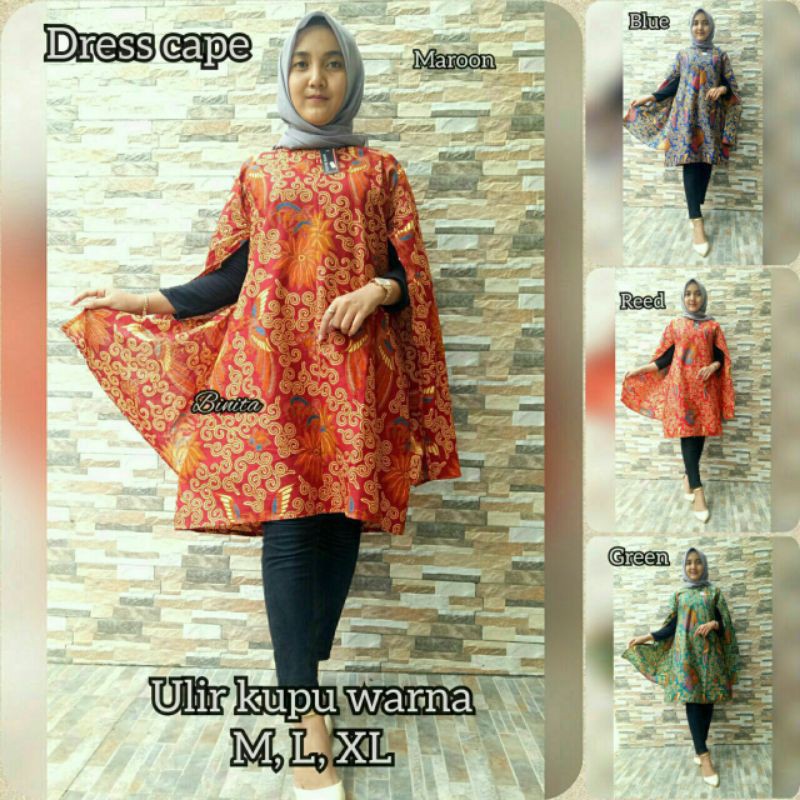 Zahira Tunik Katun Batik