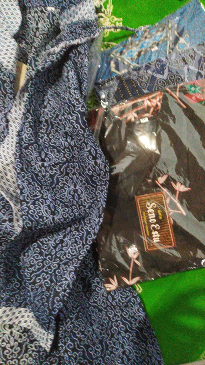 Atasan Batik Dolby Dolbi Dobby Doby Tenun Sutra Tulis Halus Katun Atbm Baron ,sarombit Atasan