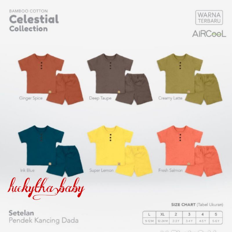 Velvet junior Bamboo cellestial collection PENDEK/ setelan PENDEK VELVET POLOS TERBARU