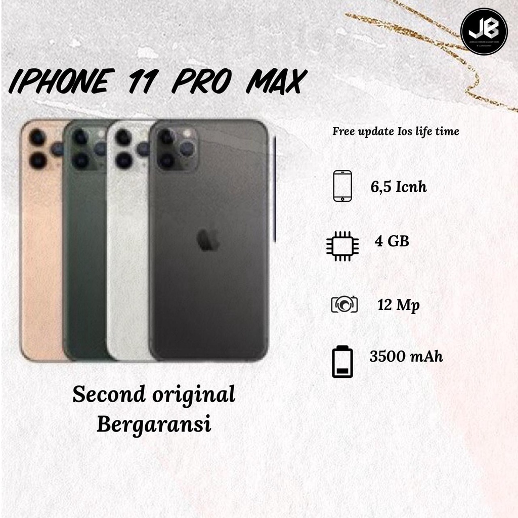 IPHONE 11 PRO MAX 512 GB SECOND ORIGINAL