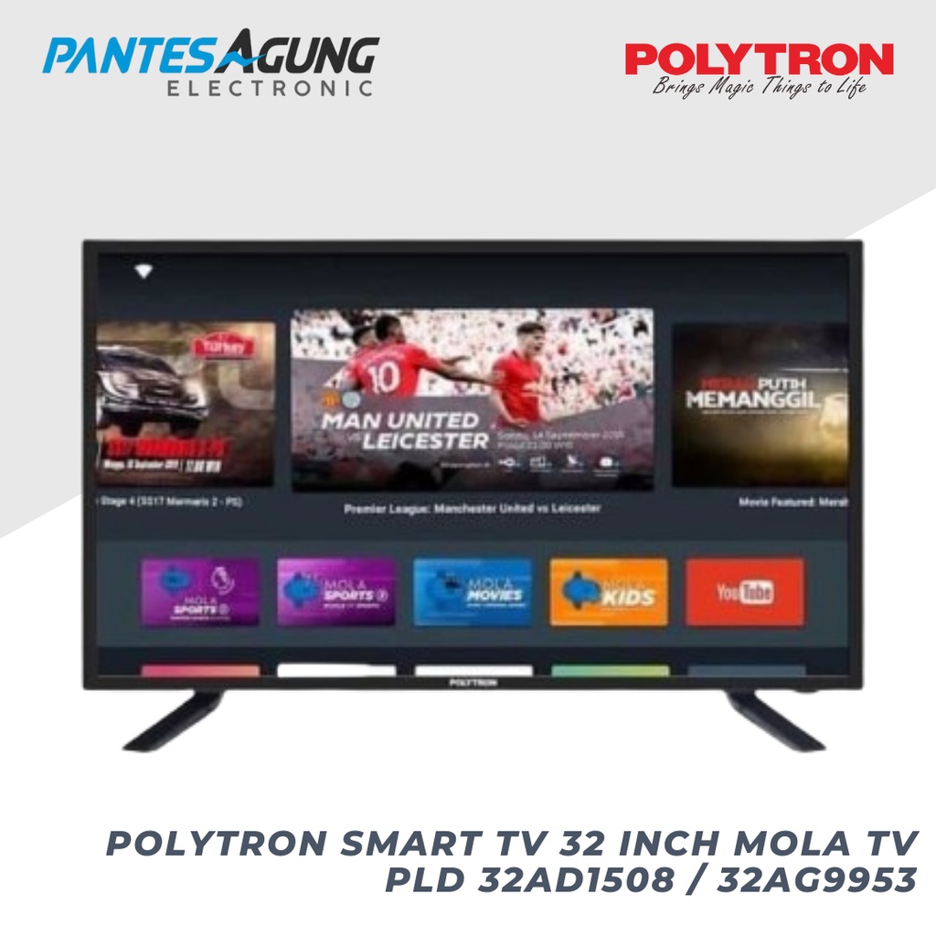 POLYTRON SMART TV 32 inch MOLA TV PLD 32ad1508 / 32AG5959 Android TV[32 Inch]