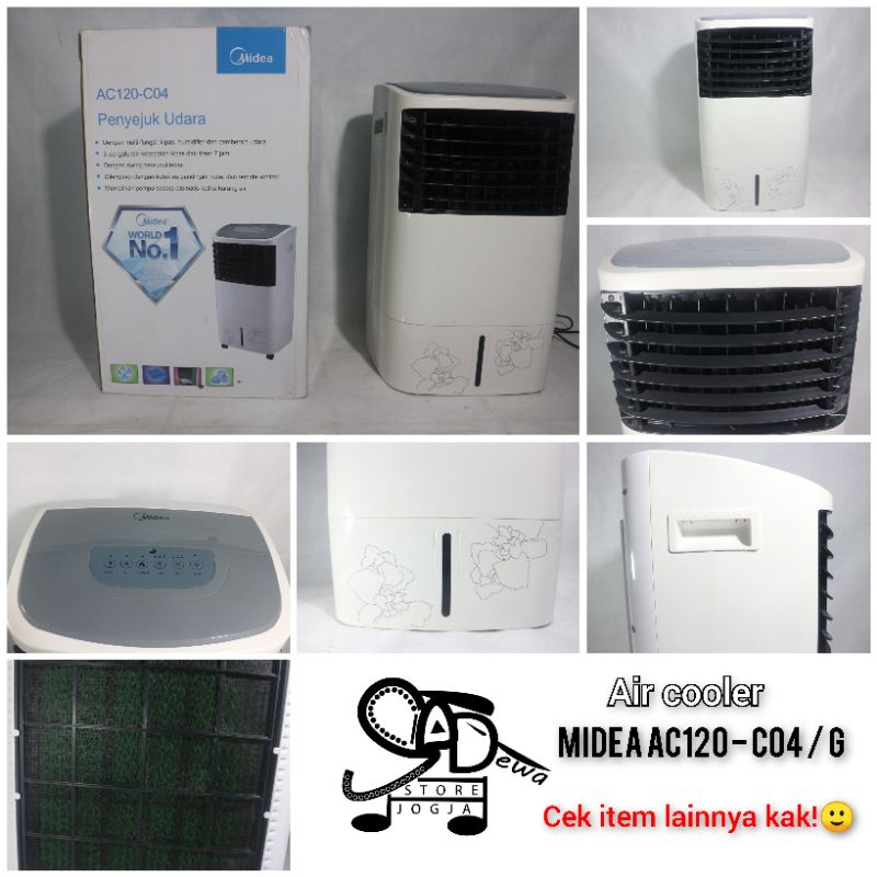 AIR COOLER MIDEA AC120 - C04 G COLLER AC KIPAS ANGIN CONDITIONER