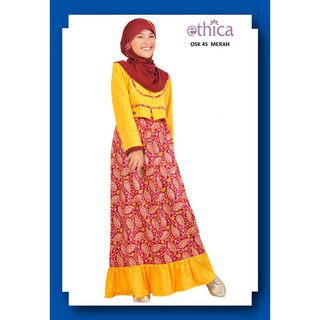BAJU GAMIS ANAK OSK 45 MERAH HATI DAN SALEM