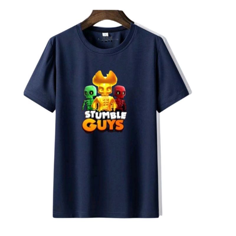 Baju Kaos Atasan Stumble guys Goldheart Untuk Anak-Remaja Cowok/Cewek