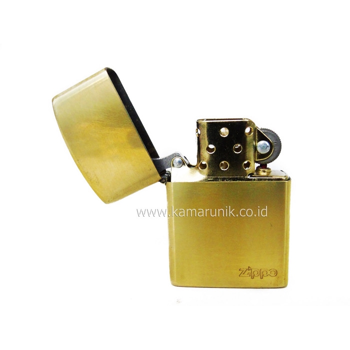 KOREK ZIPPO KUNINGAN/GOLD