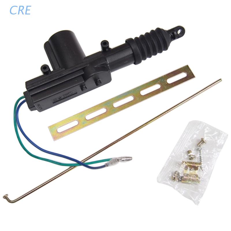 Cre Motor Power Door Lock 2 Kabel Actuator Universal Untuk Mobil