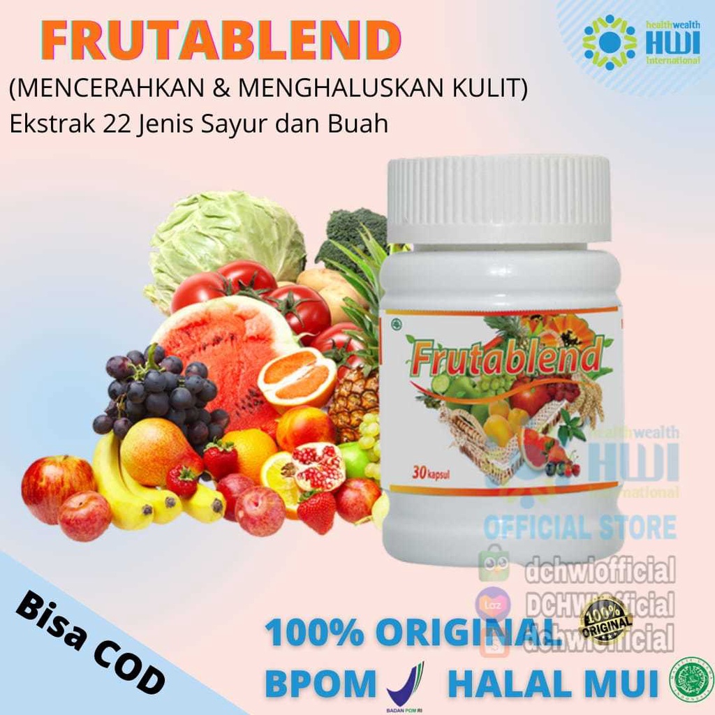 PROMO FRUTABLEND ORIGINAL HWI 100%
