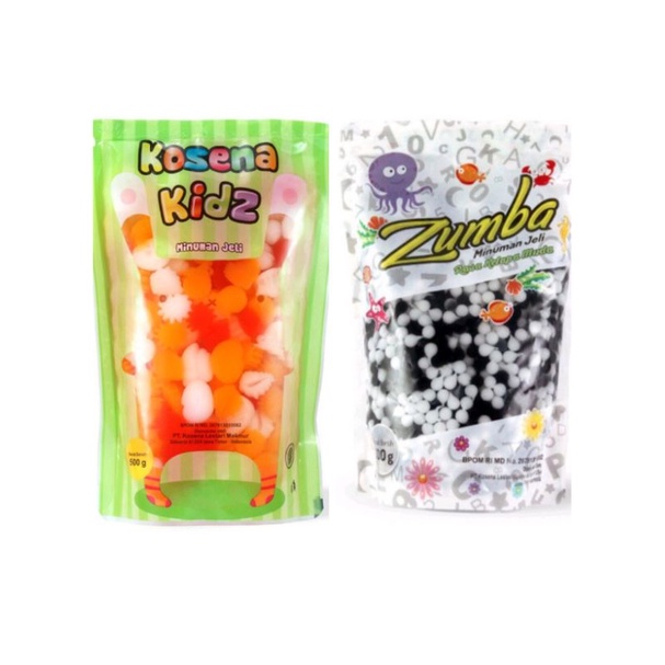 Jelly Kids Kosena Zumba / Jeli Jelly Instan / Jelly Mutiara / Jelly Jeli Karakter