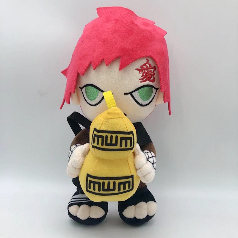 Bandai Mainan Boneka Anime Naruto Uzumaki Kakashi Bahan Plush Ukuran 28CM Untuk Hadiah Anak