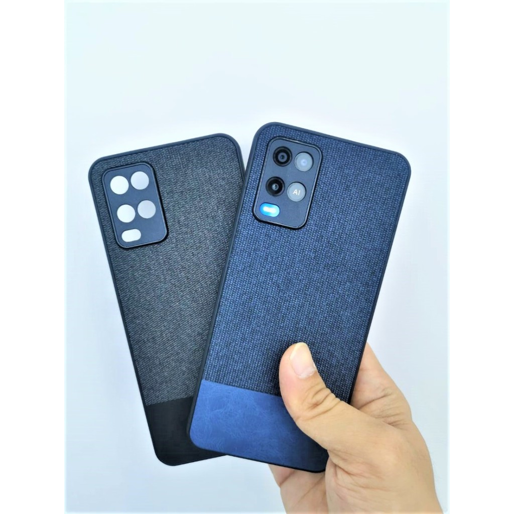 OPPO A54 / A53 / A33 SOFT CASE FABRIC DENIM COVER