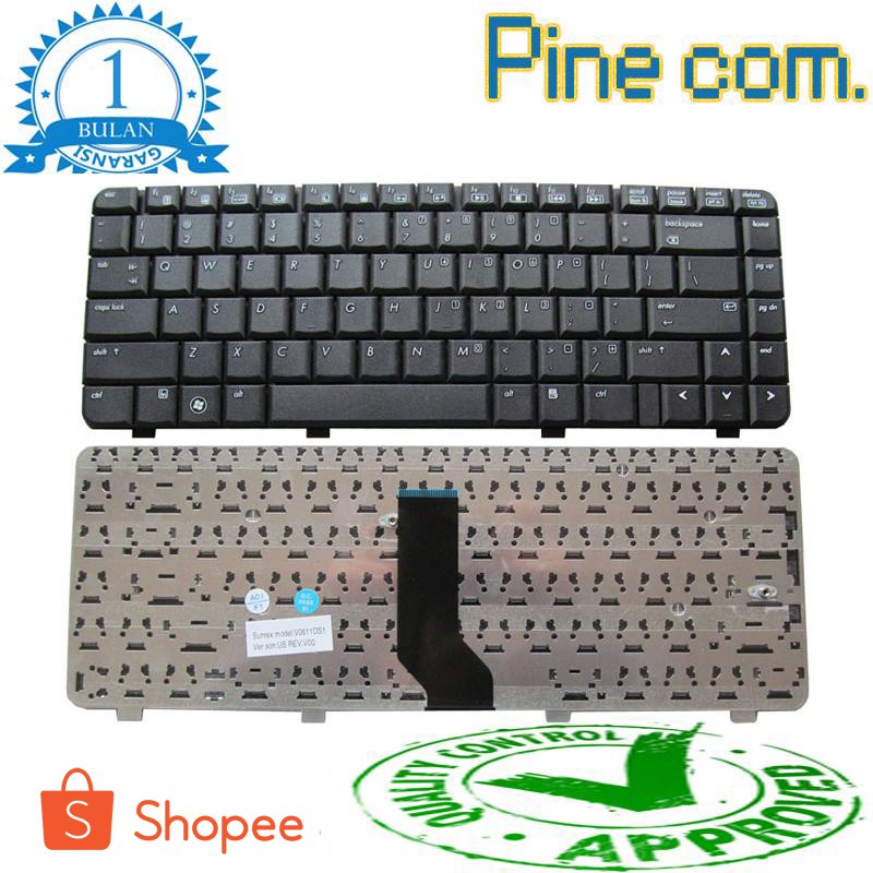 KEYBOARD HP 6520 6520S 540 550 6720 6720S BLACK