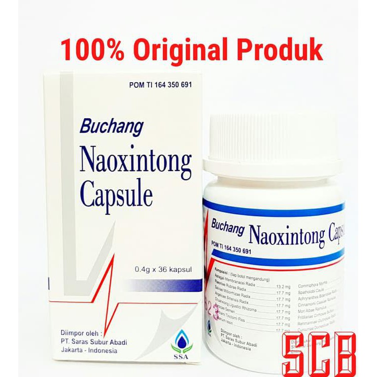 Buchang Naoxintong Capsule / Kapsul
