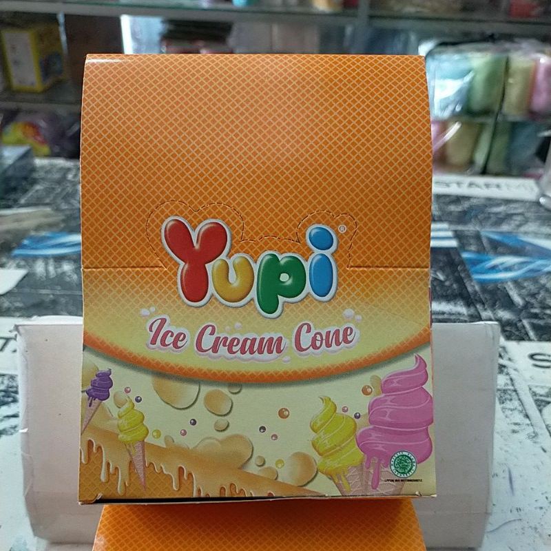 

YUPI ice cream cone 7g x 24pcs