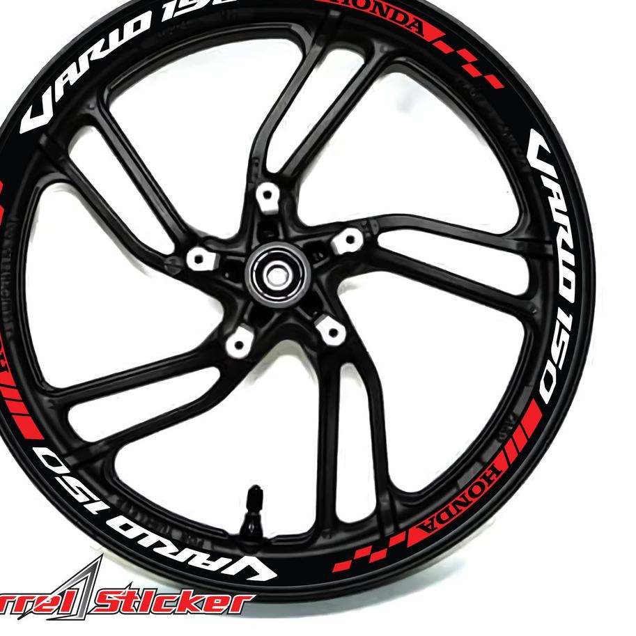  PALING  LARIS stiker velg  sticker velk vario 150 KODE 