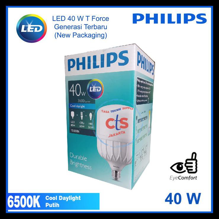 MURAH Lampu LED Philips 40W 40 W 40 Watt 40Watt Putih