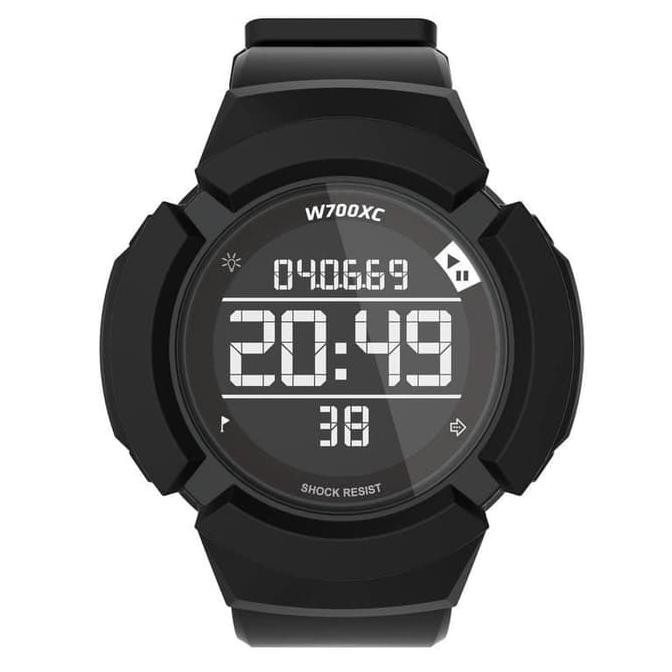 Kalenji W700XC M-SWIP Jam Tangan Digital Pria Anti Guncang Shockproof - Ori 100%
