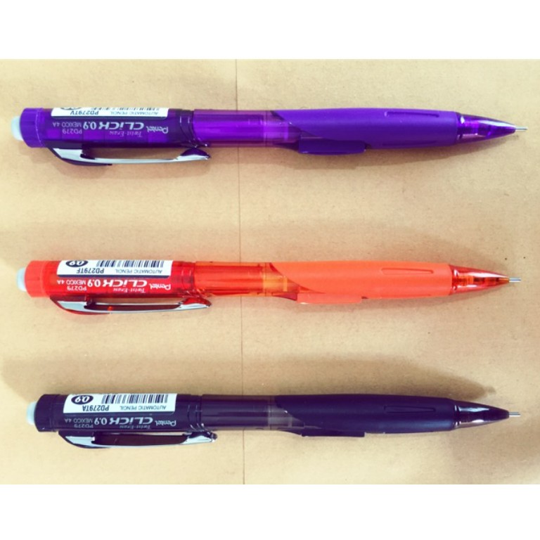 

Mechanical Pencil PENTEL PD 279 0.9 mm (ada 3 pilihan warna)