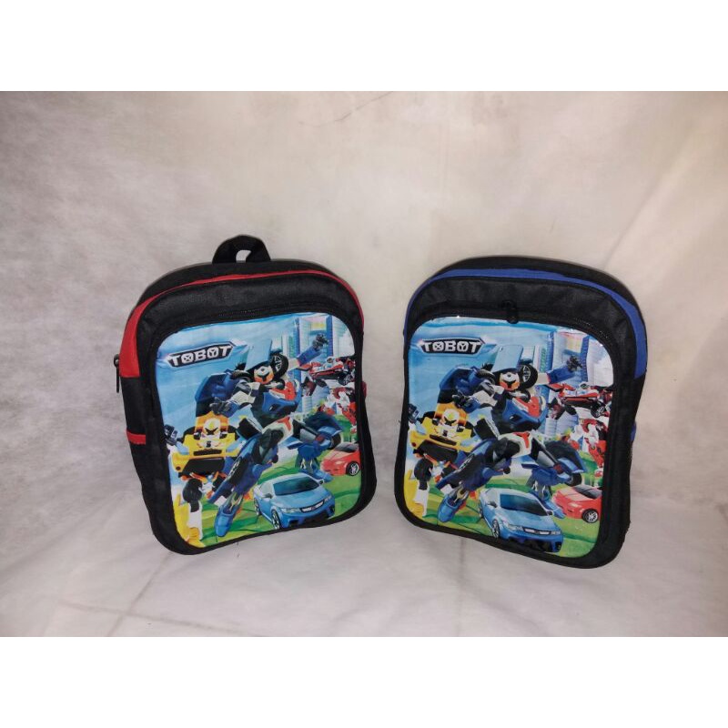 tas ransel anak pud karakter TOBOT