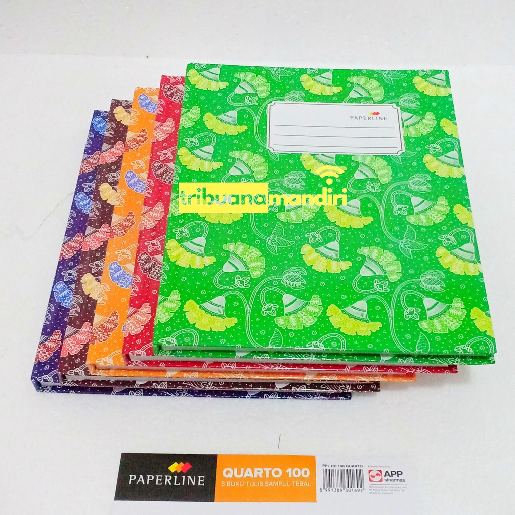 Jual Buku Tulis Hard Cover Buku Quarto 100 Lembar Paperline Indonesia Shopee Indonesia