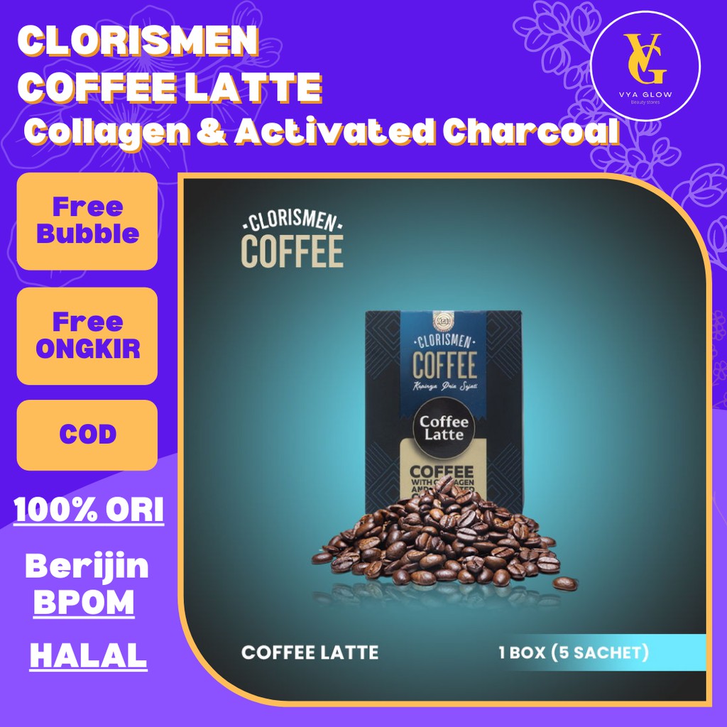 

Clorismen Coffee Latte (Coffee With Collagen And Activated Charcoal)