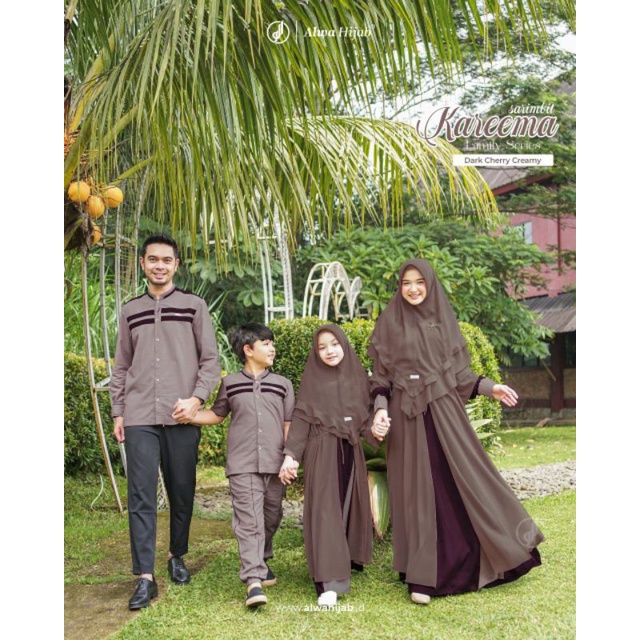Sarimbit Kareema Gamis Anak by Alwa Hijab Best Seller