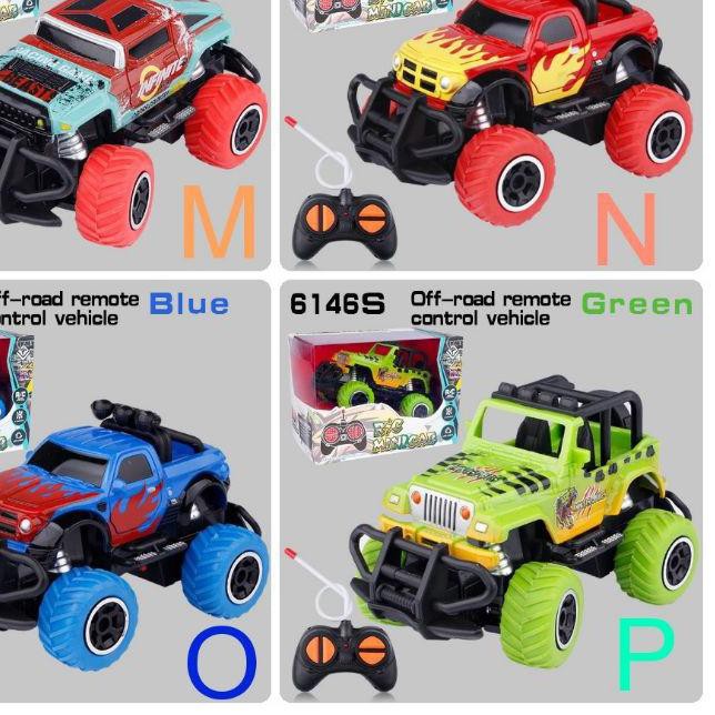 ➸ mobil Remot Mainan Anak Mainan Mobil Remot Kontrol / RC Rock Crawler Mobil Remote Kontrol Jeep Off