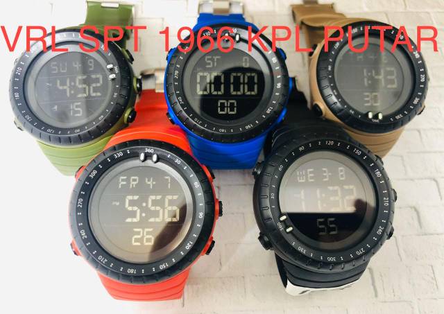 Jam Tangan Pria Outdoor Sporty Viral Anti Air V-1966