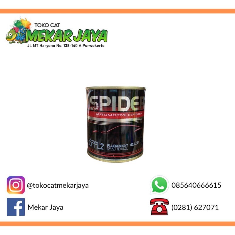 Cat Duco Spider fluorescent yellow 200cc