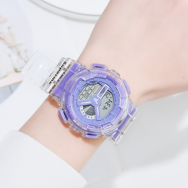 JAM TANGAN RUBBER S-SPORT S-1790 DIGITAL  JAM TANGAN WANITA SUPREME