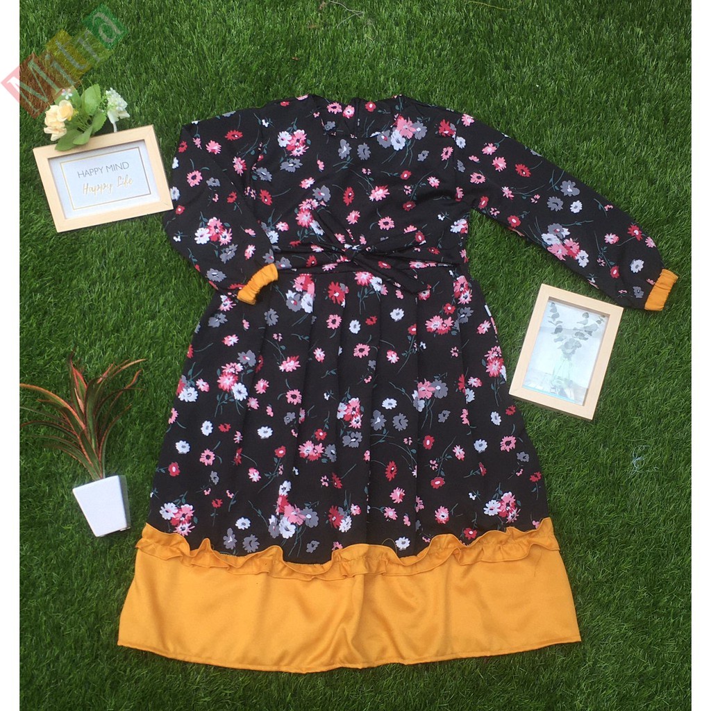 Gamis Monalisa delova Kids/Pakaian Muslim Anak/Gamis Collection