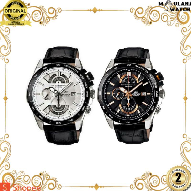 JAM TANGAN PRIA WANITA | RANTAI | KULIT | KARET | MURAH | PRIA CASIO EDIFICE EFR 520 ORIGINAL
