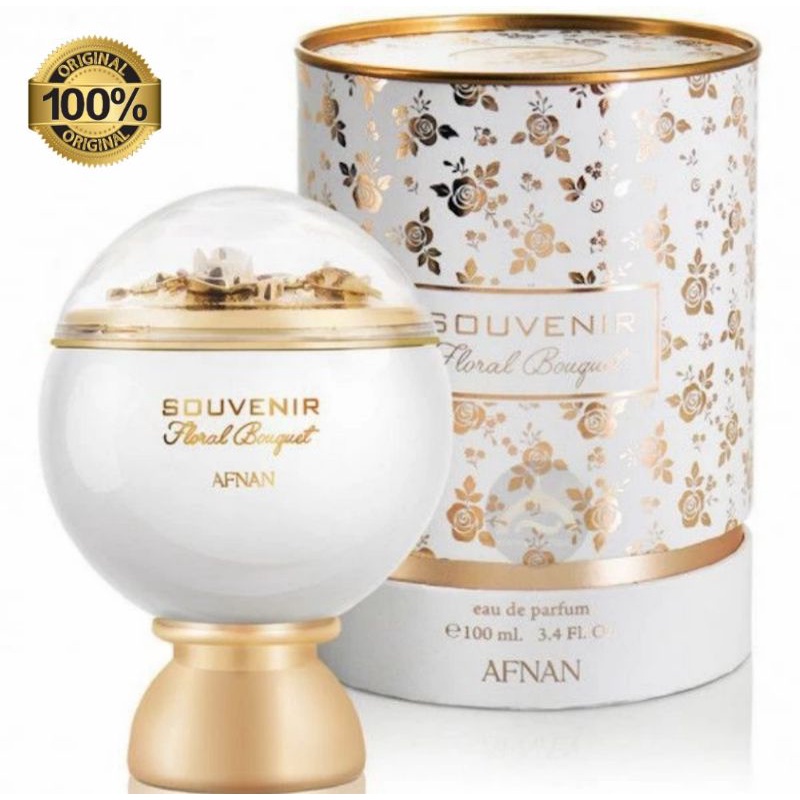 PARFUM SOUVENIR FLORAL BOUQUET AFNAN EDP ORIGINAL 100%