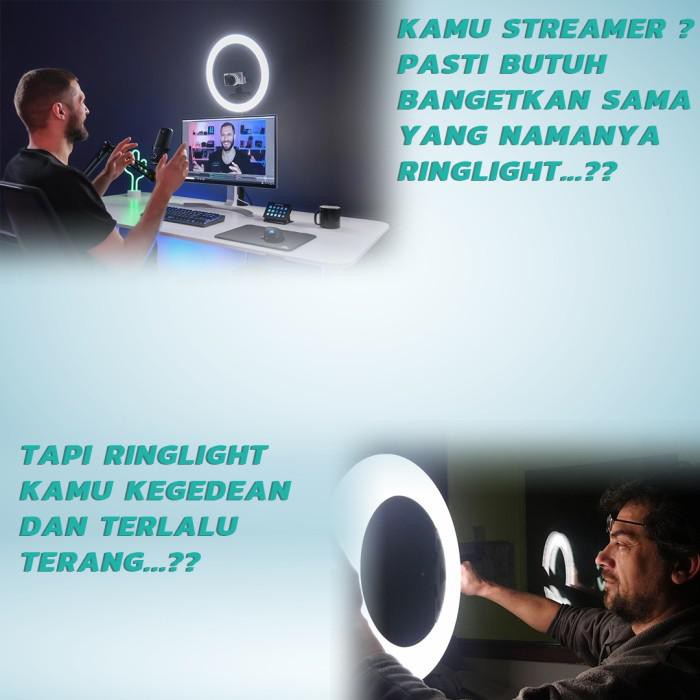 SELFIE RING LIGHT 6 INCH 3 warna berbeda support USB power lampu LED terbaru