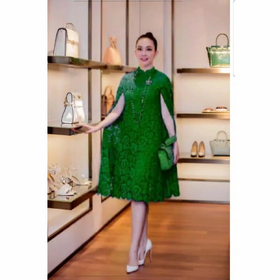 QFS - DRESS MARTHA / DRESS BRUKAT / TERBARUTERLARIS/BERKUALITAS