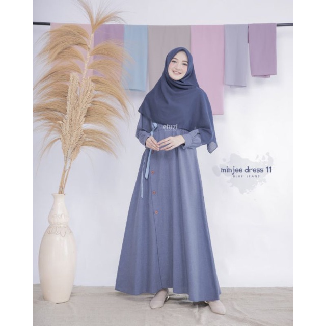 COD Minjee Dress Only by Etuzi/gamis remaja