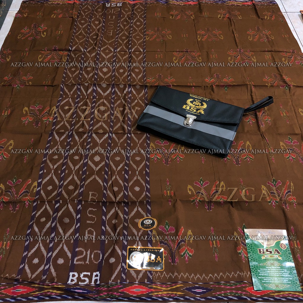 Sarung BSA MST 210 FULL SUTERA JAHIT TENGAH | MOTIF BHS | SARUNG MST SUTRA | SARUNG MST 210 JT